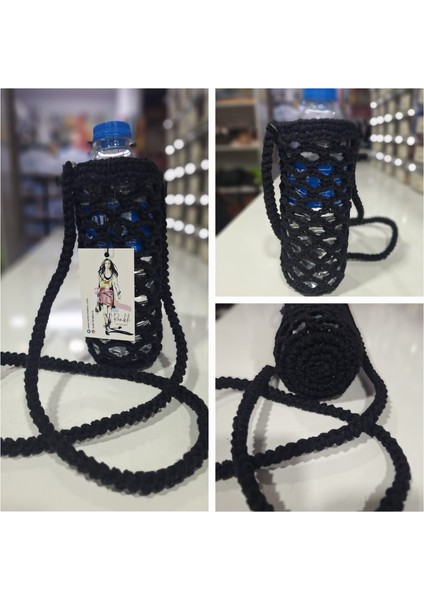 Renkli Ilmekler Örgü Cotton Makrome Ipten 0.50 ml Su Taşıma Kapasiteli Suluk modelleri