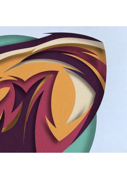 3D Lazer Kesim Mukkava Filler Tablosu - 30X30 cm Çerçeveli Modern Sanat fiyatları