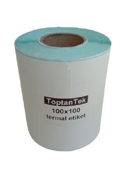 100X100 Termal Etiket 1 Rulo 500 Adet Etiket (Tam Adet) Lamine Termal