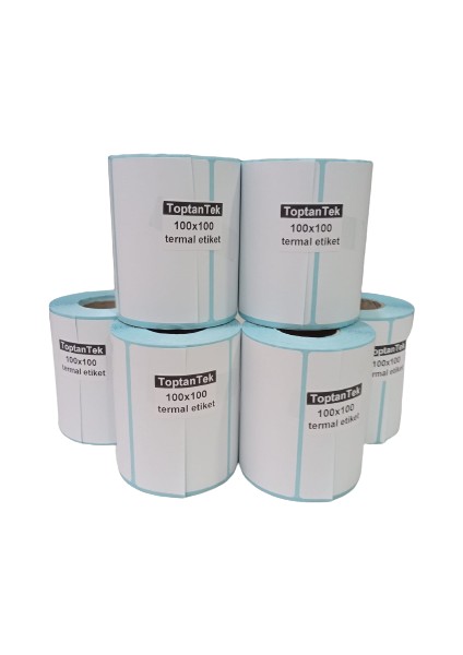 100X100 Termal Etiket 1 Rulo 500 Adet Etiket (Tam Adet) Lamine Termal fırsatları