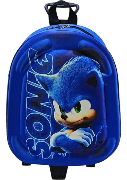 Anaokulu Çekçekli Sırt Çantası 3D Kabartmalı Kreş Erkek Çocuk Çantası