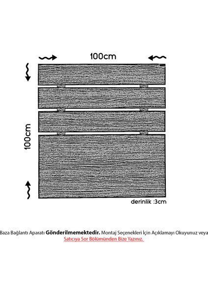 Pasific Home Huga Tek Kişilik Yatak Başlığı 100cm, P.Beyaz, 100lk Baza Başlığı