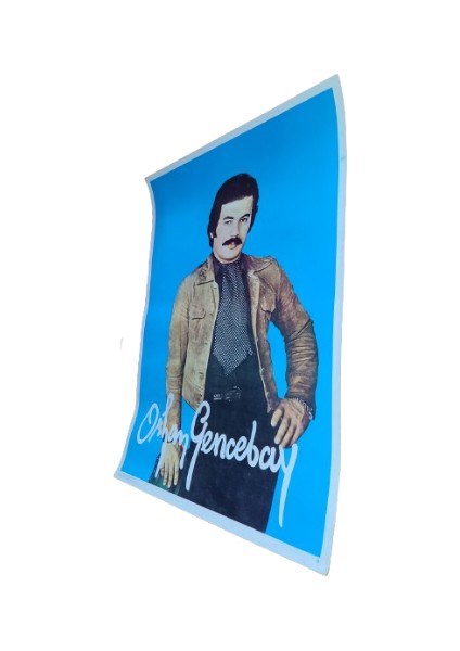 1980’Lİ Yıllara Ait Karton Baskı Orhan Gencebay Büyük Boy Posteri 70*50 cm fiyatları
