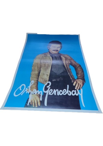 1980’Lİ Yıllara Ait Karton Baskı Orhan Gencebay Büyük Boy Posteri 70*50 cm fırsatları