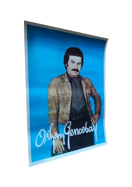1980’Lİ Yıllara Ait Karton Baskı Orhan Gencebay Büyük Boy Posteri 70*50 cm indirimleri