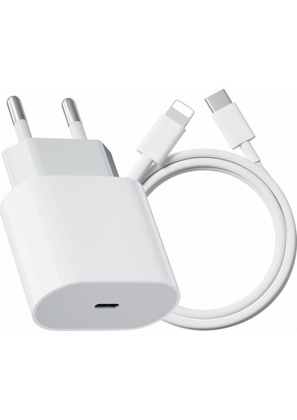 Yeni Nesil Apple Iphone Hızlı Şarj Aleti Kablo Adaptör 20 W Şarj Cihazı