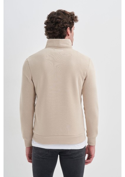 5618 Cazador Erkek Sweat Bej modelleri