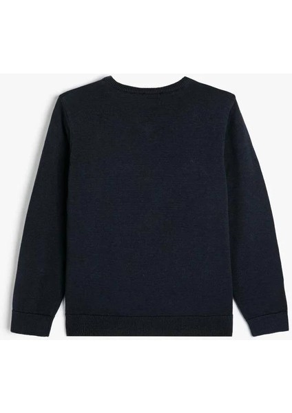 5WKB90004TT Koton Erkek Çocuk Sweat Lacivert fiyatları