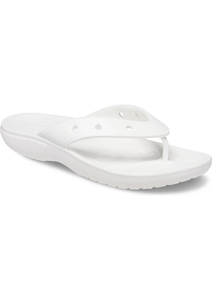 Classic Flip V2 Unisex Terlik Yaz İçin Hafif Beyaz Malzeme ile Düz Tasarım fiyatları