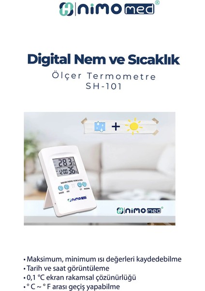 Dijital Nem&sıcaklık Ölç.