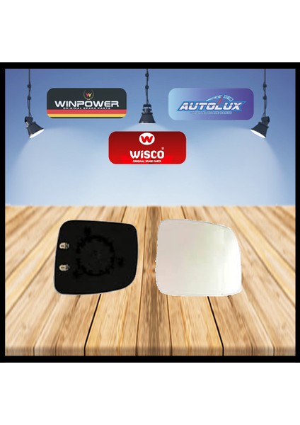 Ayna Camı Sag Isı+Kon Vw Caddy (2kb,2kj) 04> Transporter T5 (7hb,7hj) 03-15
