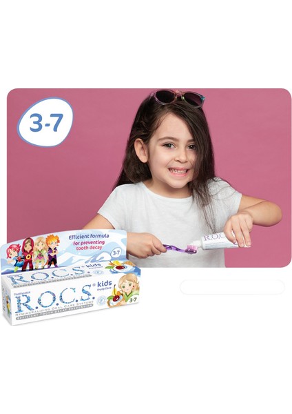 Kids Florürsüz Diş Macunu 3-7 Yaş 35 ml fırsatları