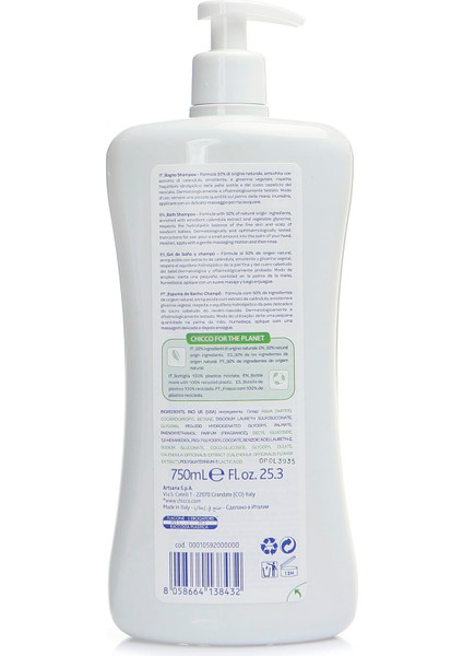 Baby Moments Doğal Şampuan 750 ml