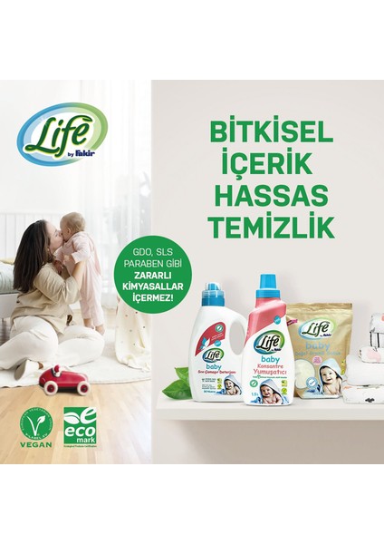 Life By Fakir Baby Doğal Granül Sabun 1000 gr