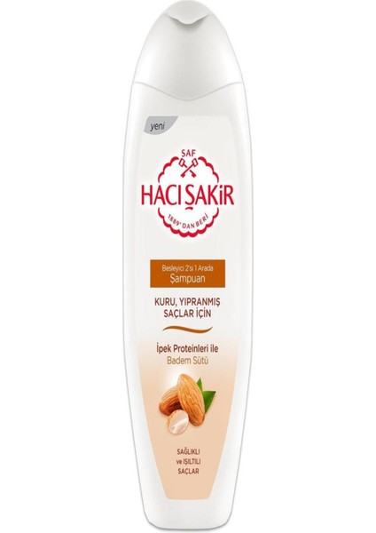 500 ml Şampuan+Saç Kremi Badem