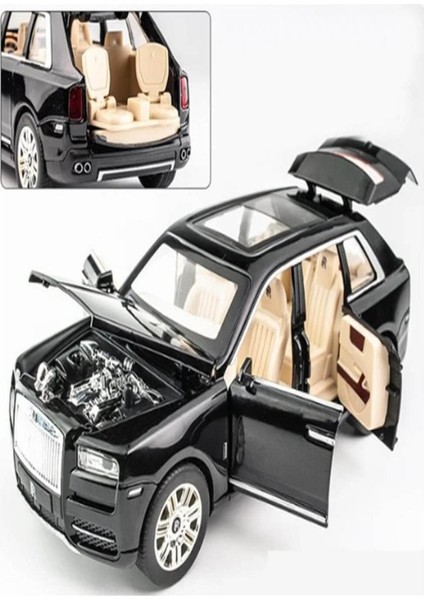 Prestij Şeffaf Kutuda Metal Rolls Royce Araba CZ113B