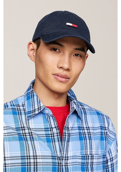 Tommy Jeans Tjm Elongated Flag Denım Cap