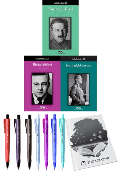 Sabahattin Ali Kuyucaklı Yusuf - Bütün Şiirleri - İçimizdeki Şeytan 3lü Set
