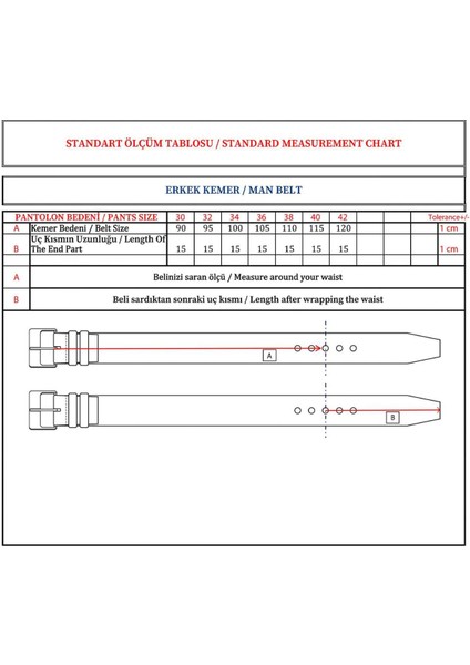 Erkek Oval Toka Suni Deri Klasik Kemer Y6450AZNS