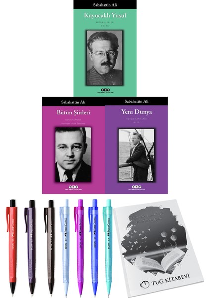 Sabahattin Ali Kuyucaklı Yusuf - Bütün Şiirleri - Yeni Dünya 3lü Set