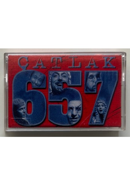 Çatlak 657 Kaset Altıtane Yüz, Yunus'ça, Dolunay, Dönüşümler, Satırlara Sığmadın, Çatlak, Gelibolu, Ölüme Doğru Kaset (Orjnal Dönem Baskı Kaset)