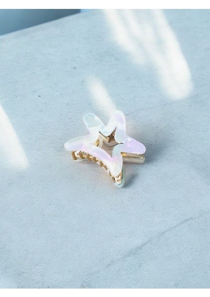 Kadın Minik Altın Detaylı 4 cm Kemik Mandal Toka fiyatları