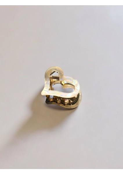 Kadın Minik Altın Detaylı 4 cm Kemik Mandal Toka fiyatları