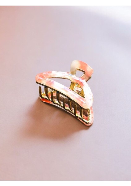 Kadın Minik Altın Detaylı 4 cm Kemik Mandal Toka fiyatları