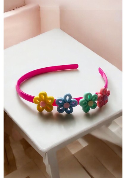 Çocuk Papatya Figürlü Soft Renklerde Taç modelleri