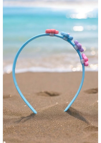 Çocuk Papatya Figürlü Soft Renklerde Taç