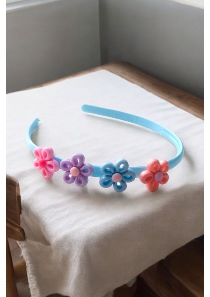 Çocuk Papatya Figürlü Soft Renklerde Taç modelleri