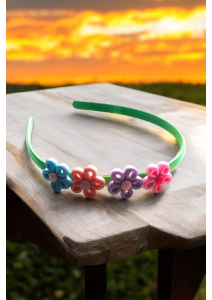 Çocuk Papatya Figürlü Soft Renklerde Taç fiyatları