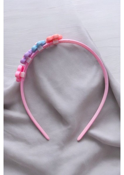 Çocuk Papatya Figürlü Soft Renklerde Taç