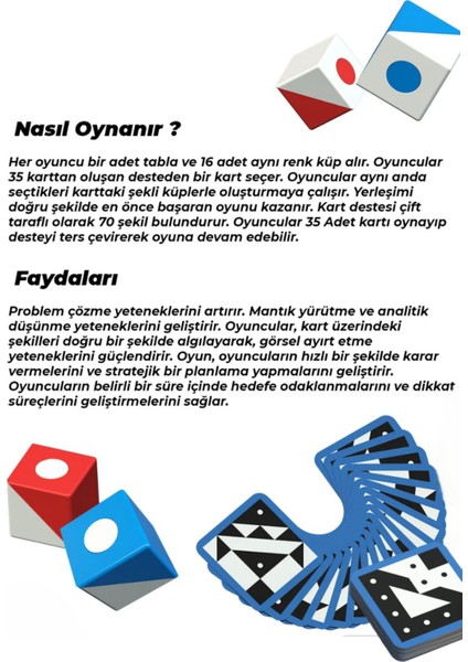 Smart Desen Tasarım Görsel Beceri Geliştirici Eğitici Oyuncak