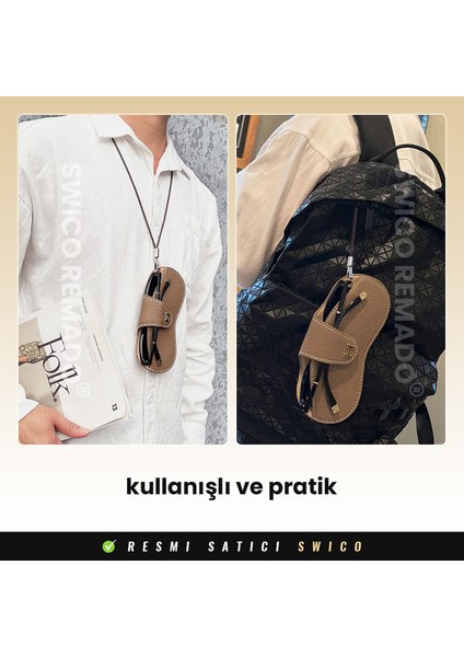 Taşınabilir Güneş Gözlüğü Saklama Çantası - Beyaz (Yurt Dışından) fırsatları