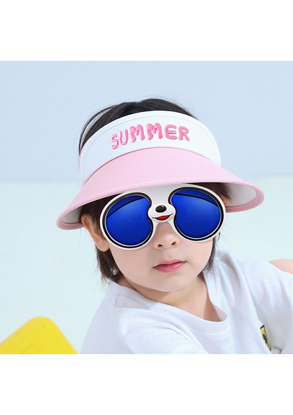 Çıkarılabilir Güneş Gözlüğü ile Çocuk Güneş Şapkası (Yurt Dışından)