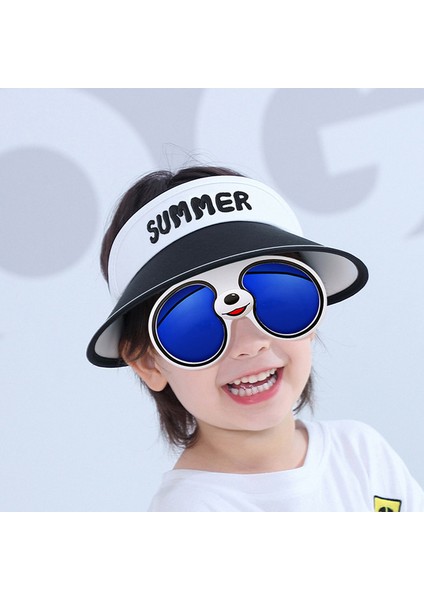 Çıkarılabilir Güneş Gözlüğü ile Çocuk Güneş Şapkası (Yurt Dışından)