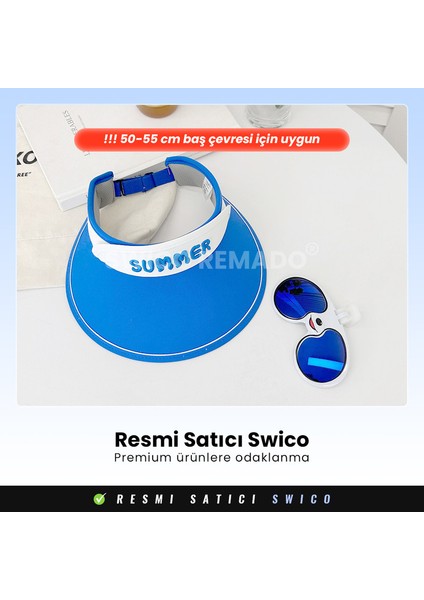 Çıkarılabilir Güneş Gözlüğü ile Çocuk Güneş Şapkası (Yurt Dışından) indirimleri