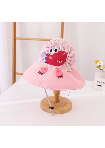 Çocuklar Için Sevimli Karikatür Dinozor Güneş Şapkası (Yurt Dışından)