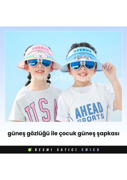 Çıkarılabilir Güneş Gözlüğü ile Çocuk Güneş Şapkası (Yurt Dışından) fiyatları