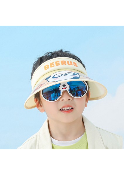 Çıkarılabilir Güneş Gözlüğü ile Çocuk Güneş Şapkası (Yurt Dışından)