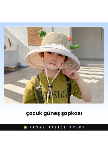 Çocuklar Için Sevimli Dinozor Güneş Şapkası (Yurt Dışından) fiyatları