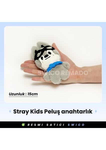 Swico Remado Stray Kids Temalı Skzoo Peluş Anahtarlık - Puppym (Yurt Dışından)