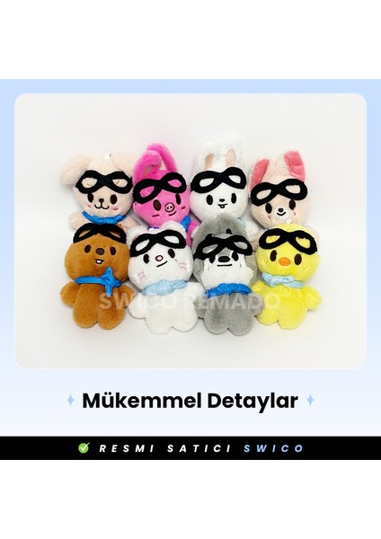 Stray Kids Temalı Skzoo Peluş Anahtarlık - Leebit (Yurt Dışından)