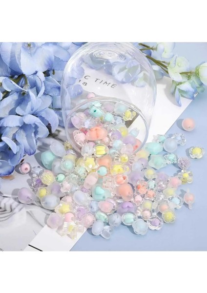 Şeffaf Için Renkli Boncuk Modelleri Takı Yapım Malzemeleri fiyatları