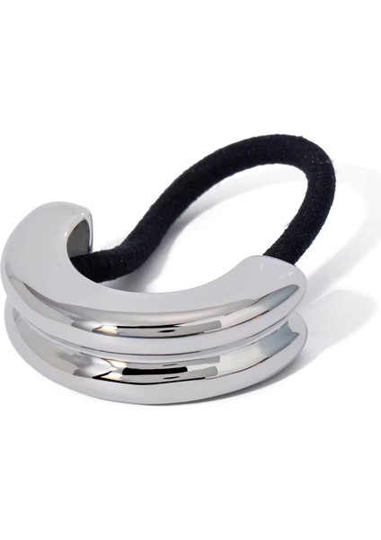 Kadın Gümüş Metal Lastik Toka fiyatları