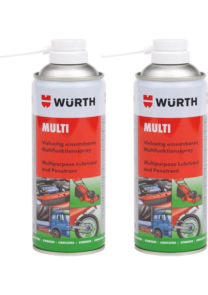 Multi Çok Amaçlı Bakım Yağı Sprey 2 Adet 400 ml