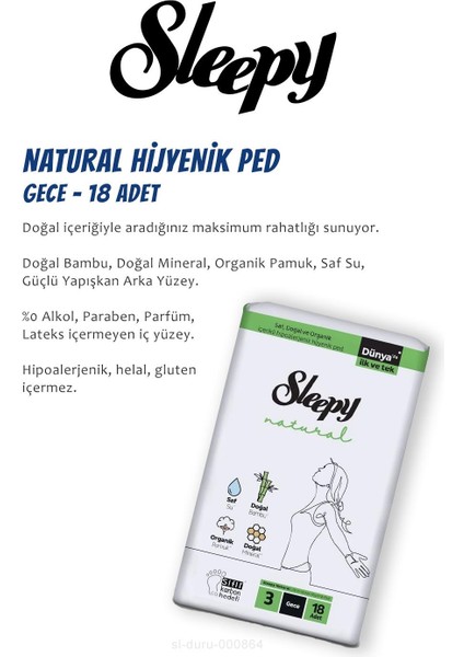 Natural Ultra Hassas Hijyenik Ped 3'Lü, Sensitive Mendil Cep Boy 25' Li Ve Rosıe fırsatları