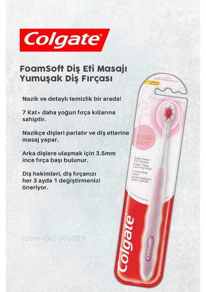 Extra White Diş Macunu 2 X 75 Ml, Foamsoft Diş Fırçası, H.Şakir Limonlu Şampuan 500 Ml