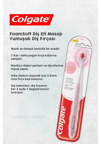 Foamsoft Diş Eti Masajı Yumuşak Diş Fırçası Ve Rosıe fiyatları